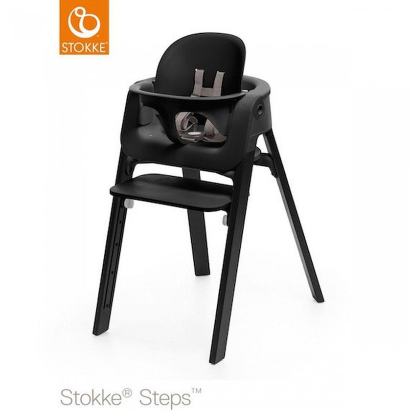 Baby set noir pour chaise Steps