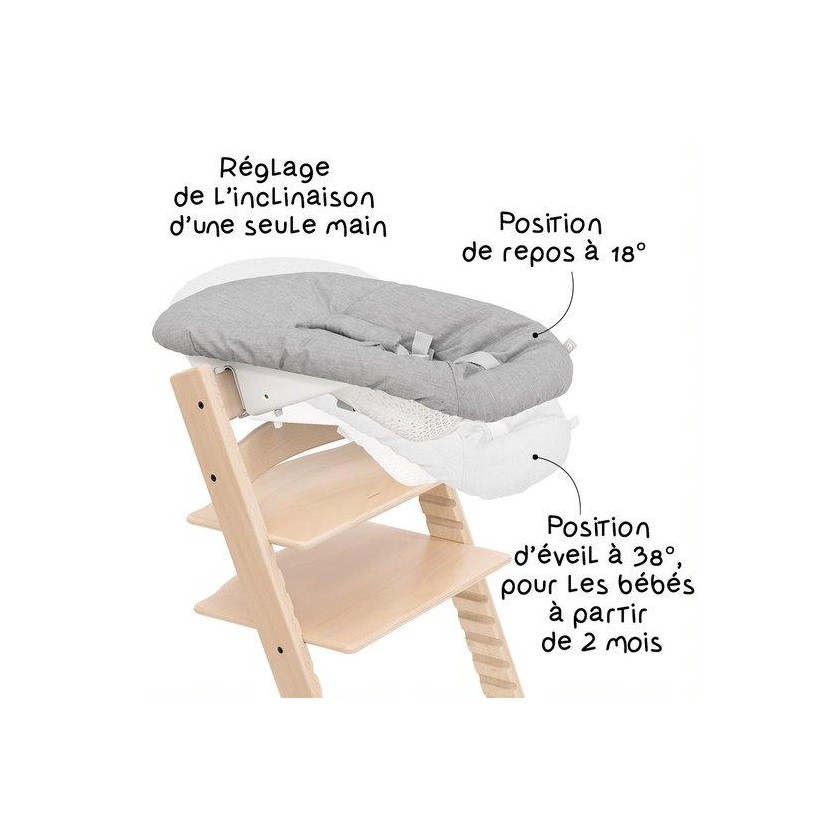 Tripp Trapp® Newborn set avec suspension pour jouet