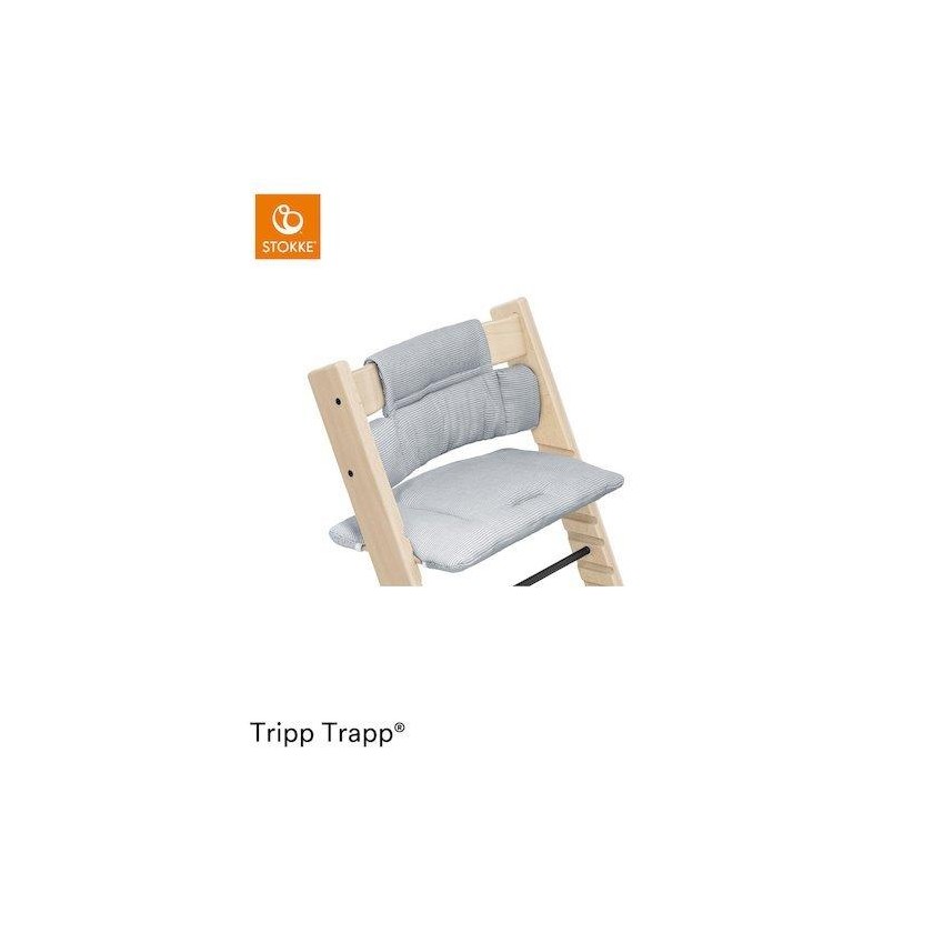 Coussin classic chaise Tripp Trapp - Nordic bleu