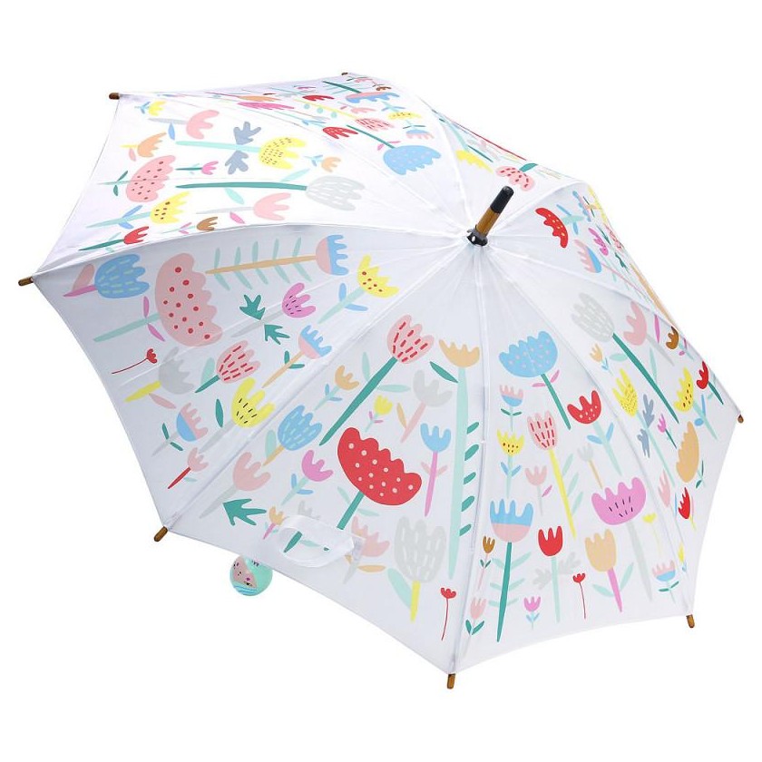 Parapluie Fleurs vertes en bois - Vilac