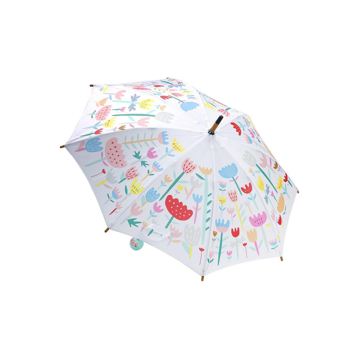 Parapluie Fleurs vertes en bois - Vilac