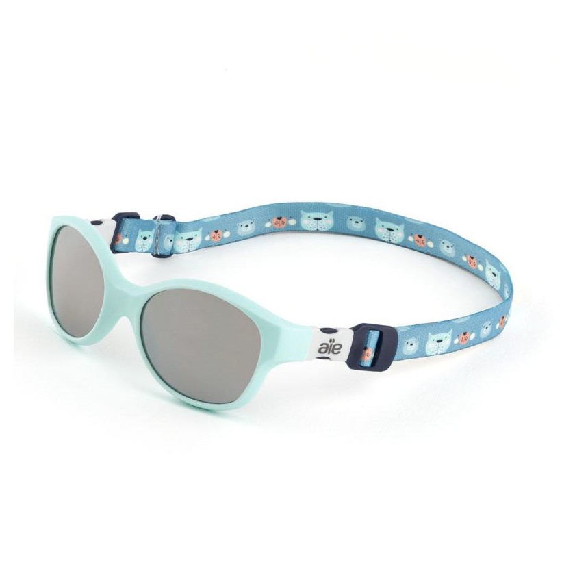 Lunettes de soleil Bout'chou 0/3 ans cat.4 - Ours turquoise Billy