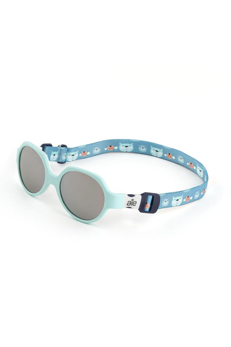 Lunettes de soleil Bout'chou 0/3 ans cat.4 - Ours turquoise Loulou
