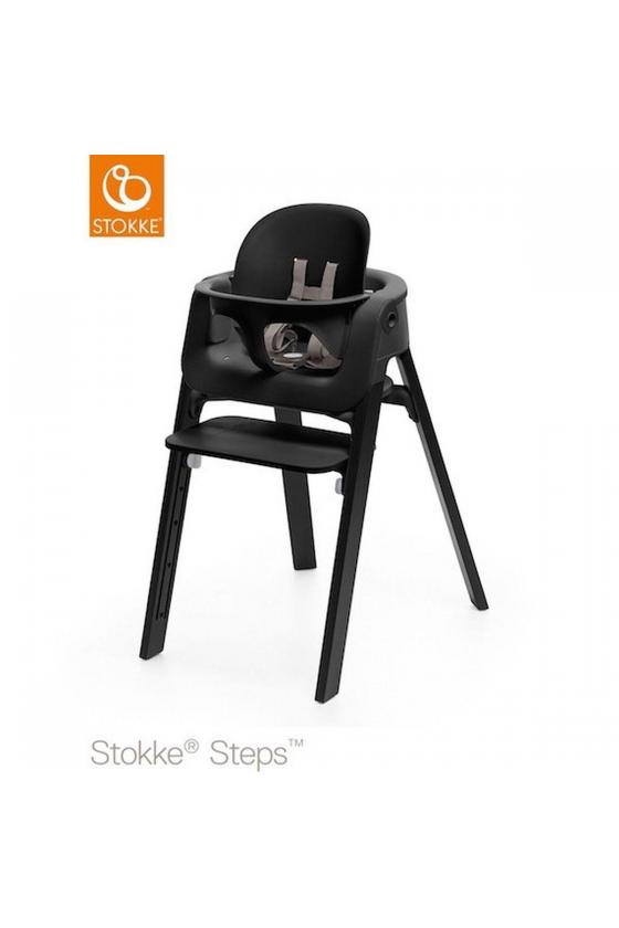 Chaise Steps noire