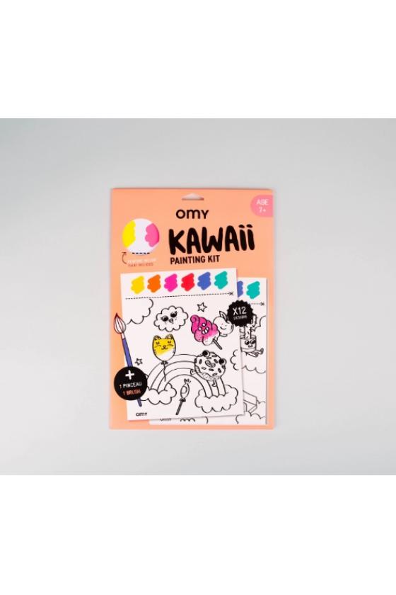 Kit de peinture à l'eau - Kawaii