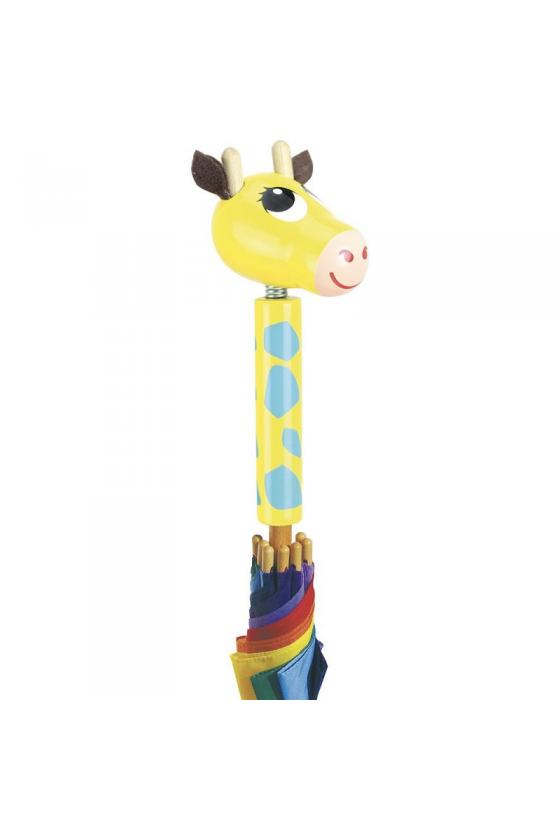 Parapluie en bois - Flip-Flap la girafe