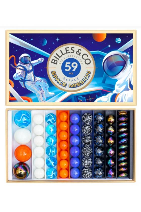 Coffret de billes - Space mission