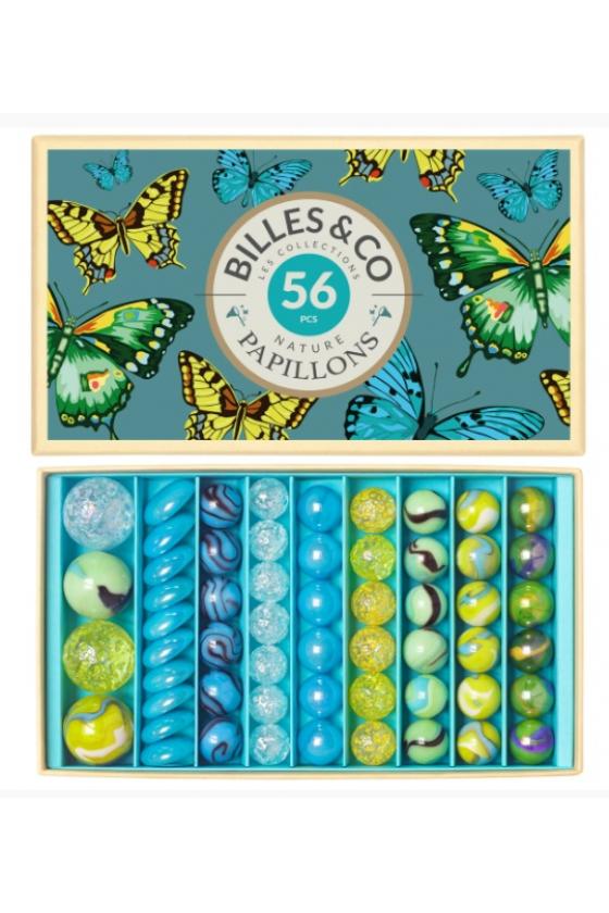 Coffret de billes - Papillons 