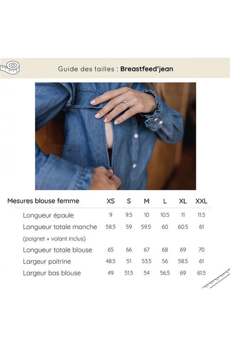 Chemise Breastfeed'jean TS