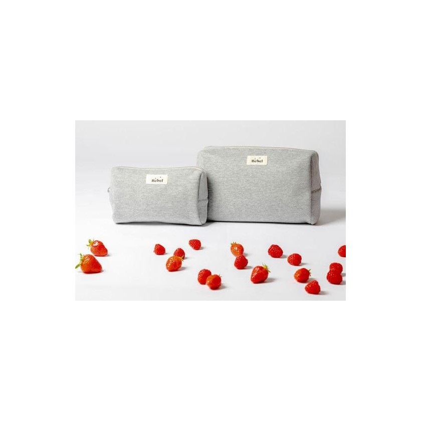 Trousse de toilette Jersey Gris