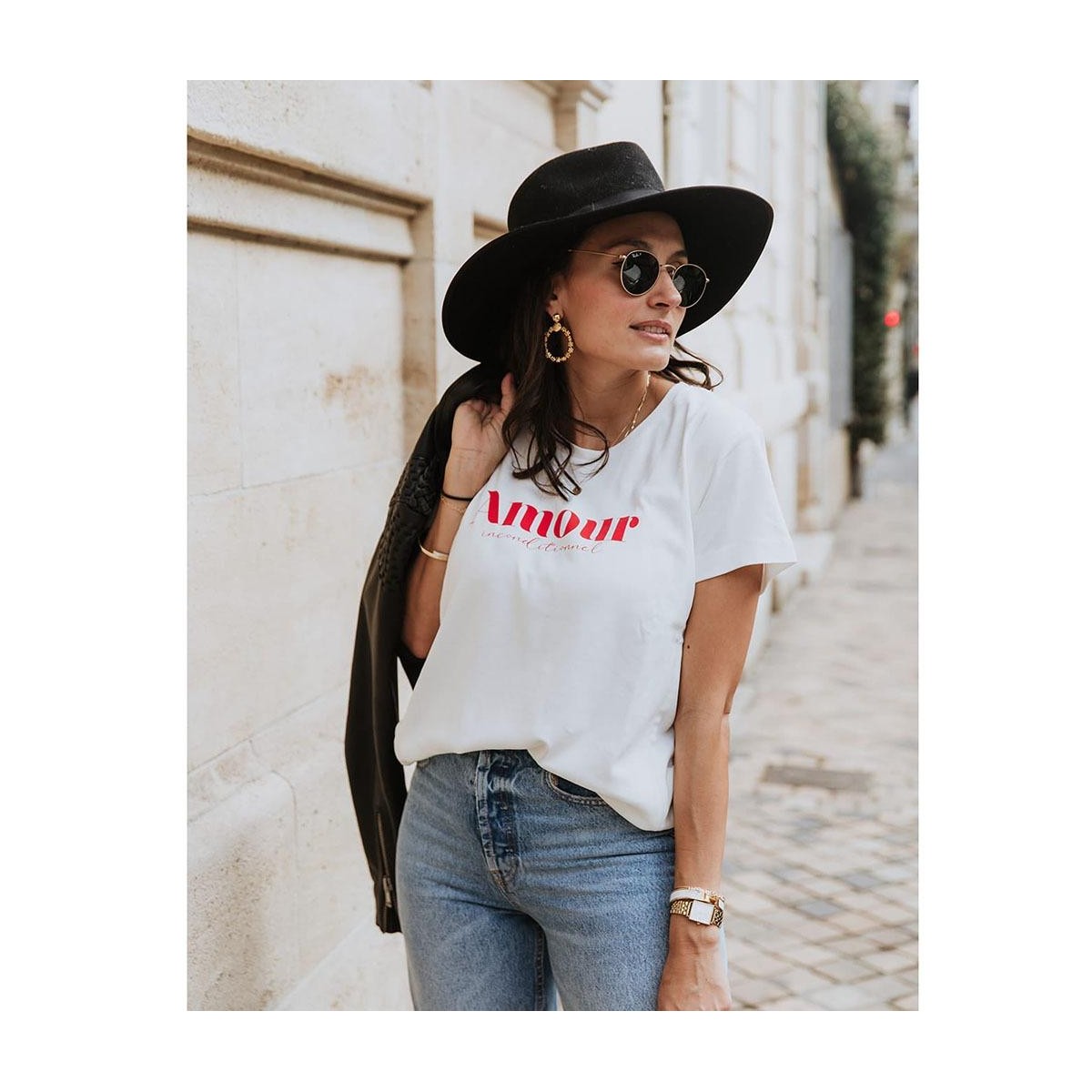 Tee-shirt d'allaitement " Amour inconditionnel "